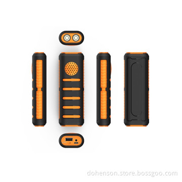 Multifunctional 4000mah power bank with bluetooth speaker and strong LED flashlight